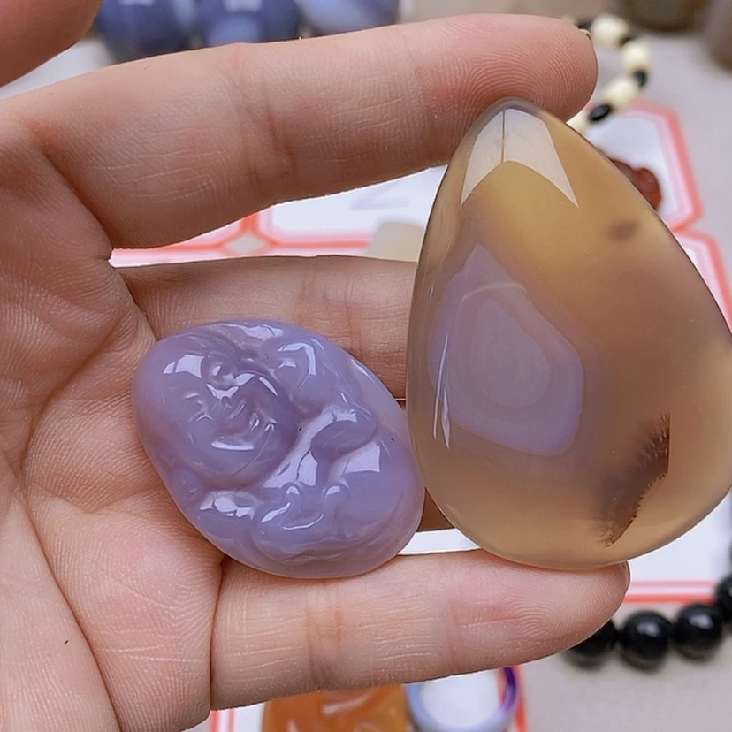【闪购商品】玛瑙/玉髓未镶嵌珠宝半成品玉**主