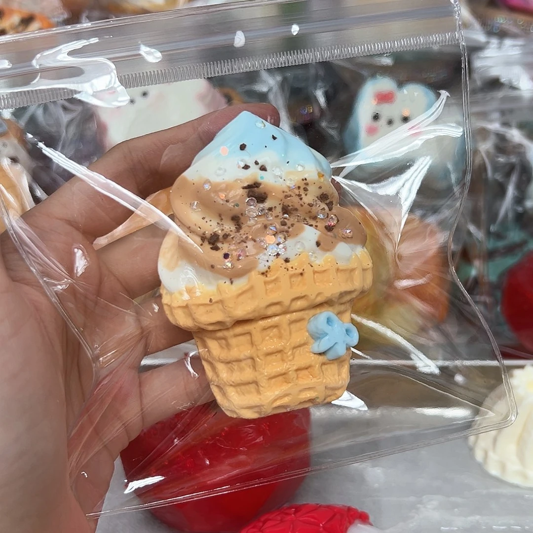 硅胶海盐巧克力甜筒100g