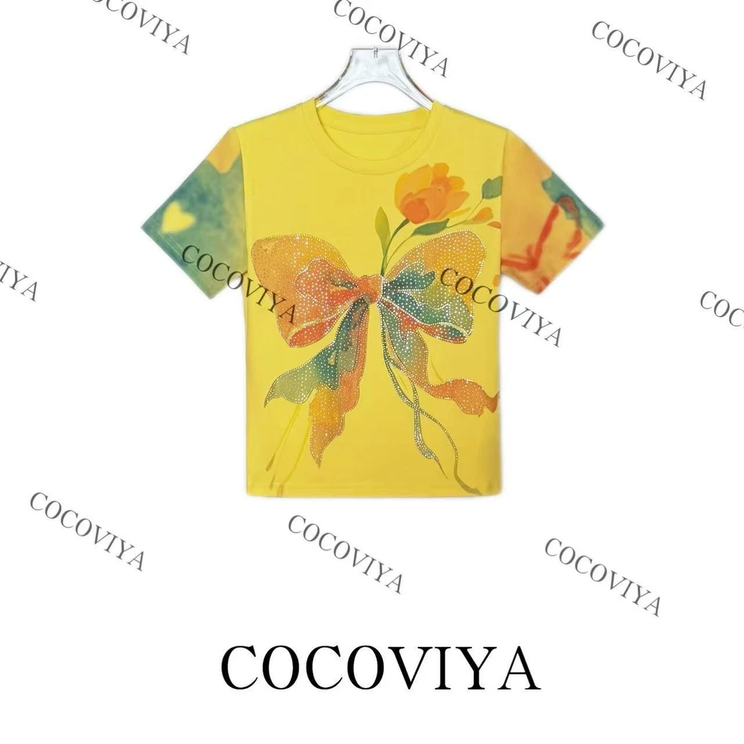 【CC】COCOVIYA 2025设计感春夏打底时尚百搭休闲上衣26C-439
