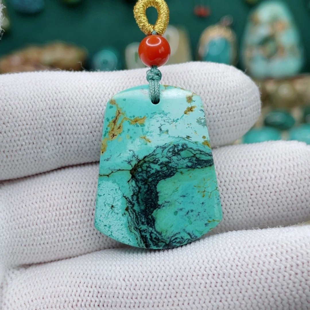 未镶嵌绿松石珠宝奇石