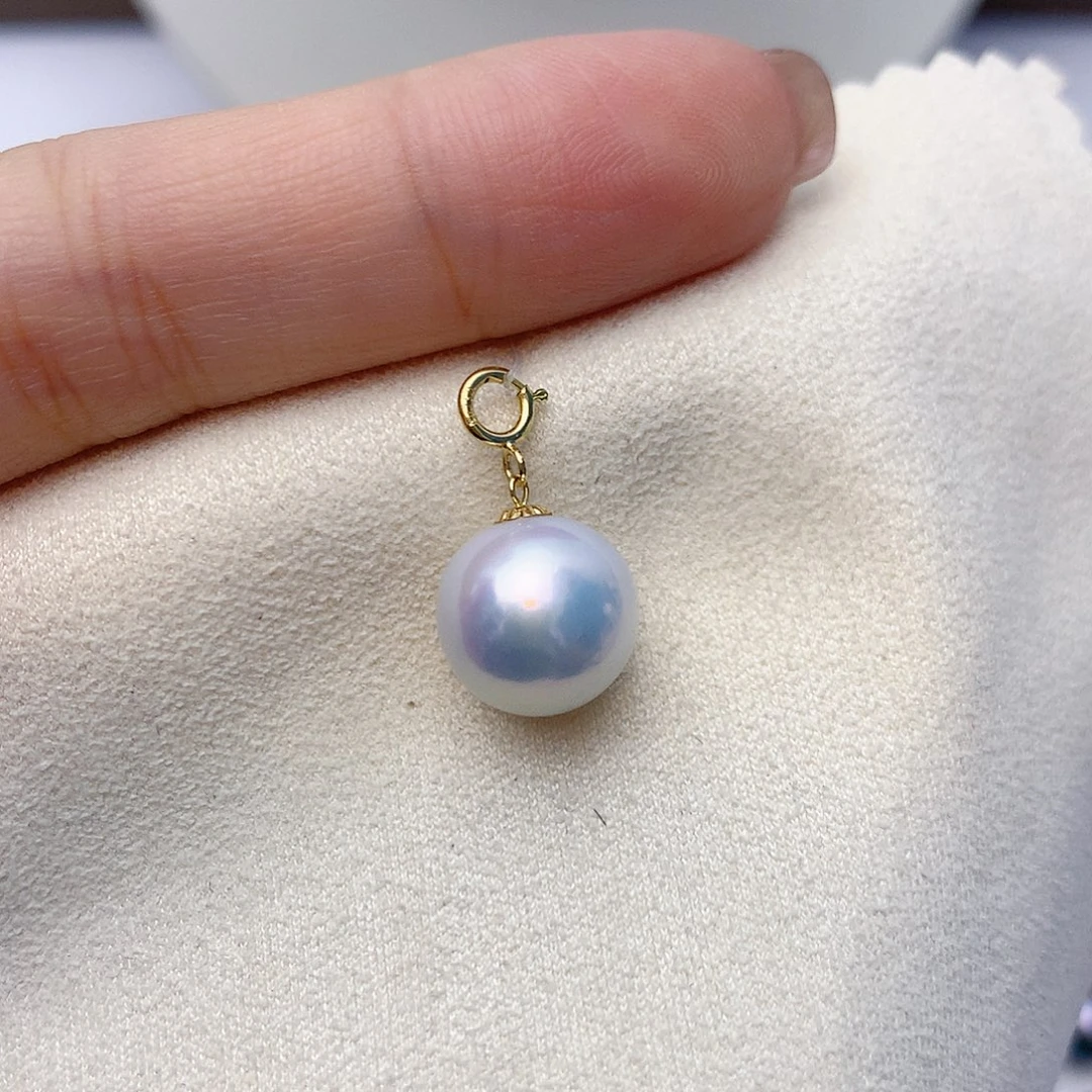 T***a淡水珍珠颈饰18K金镶嵌w40