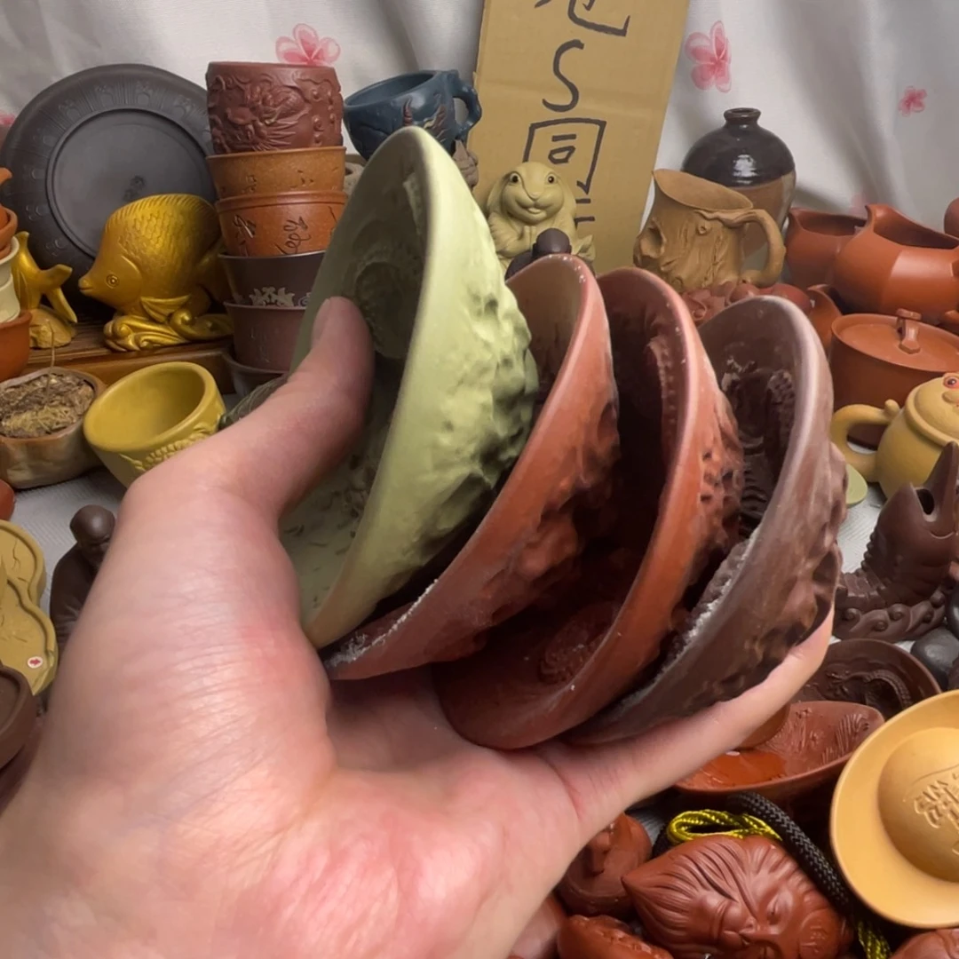 紫砂茶宠紫砂瑕疵