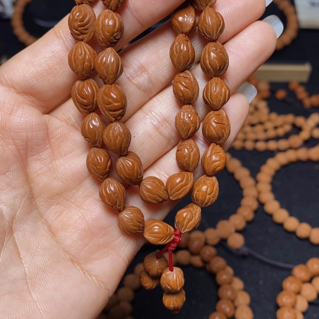 A***W桃核手串秦岭文玩桃核手持