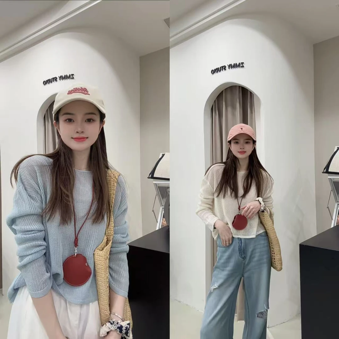 【ZMMY严选私服】夏季新款超好看时尚镂空长袖针织上衣K5050602