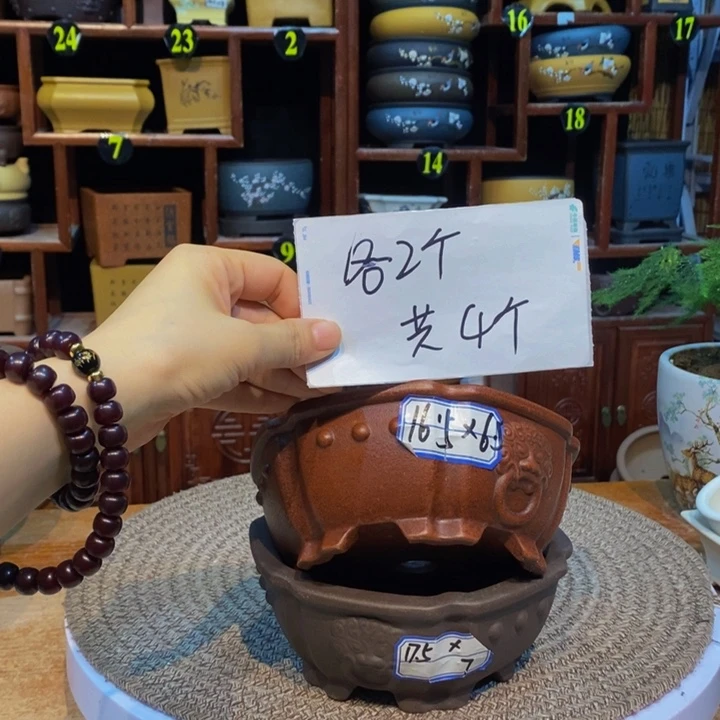 紫砂花盆紫砂艺术