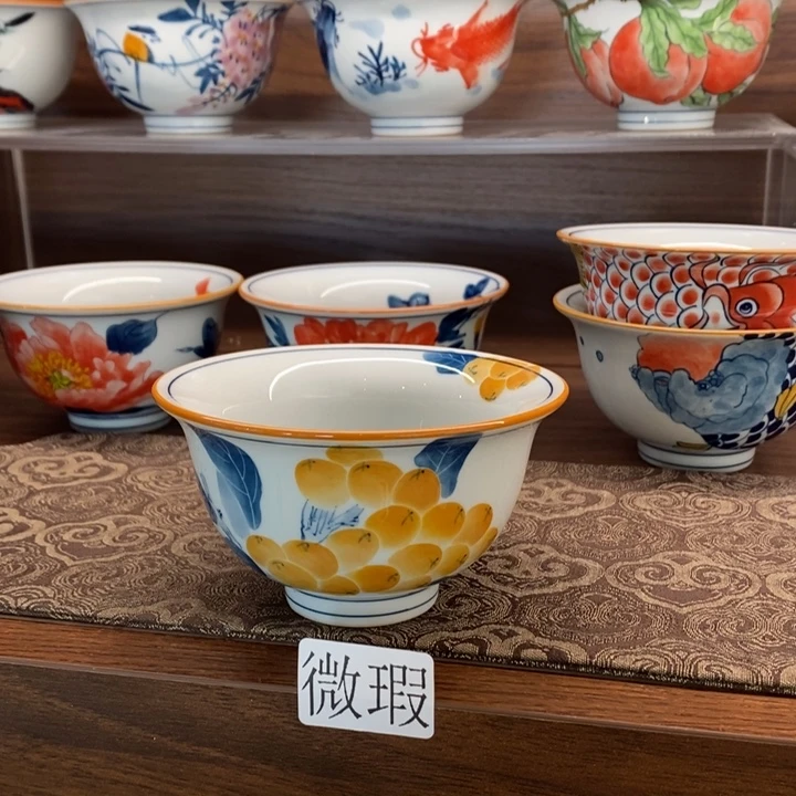釉下老陶泥手工绘制