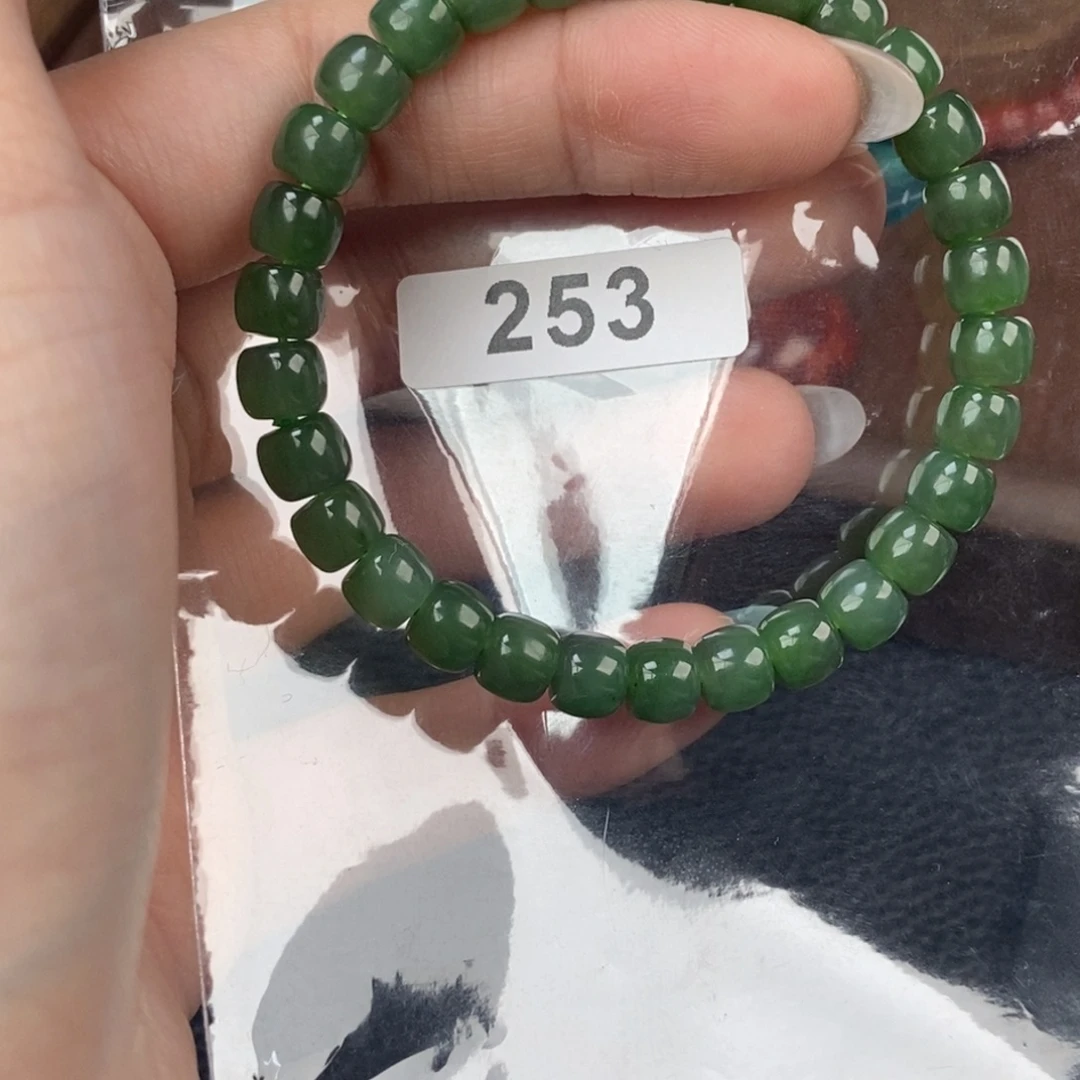 南红玛瑙未镶嵌手链卡7