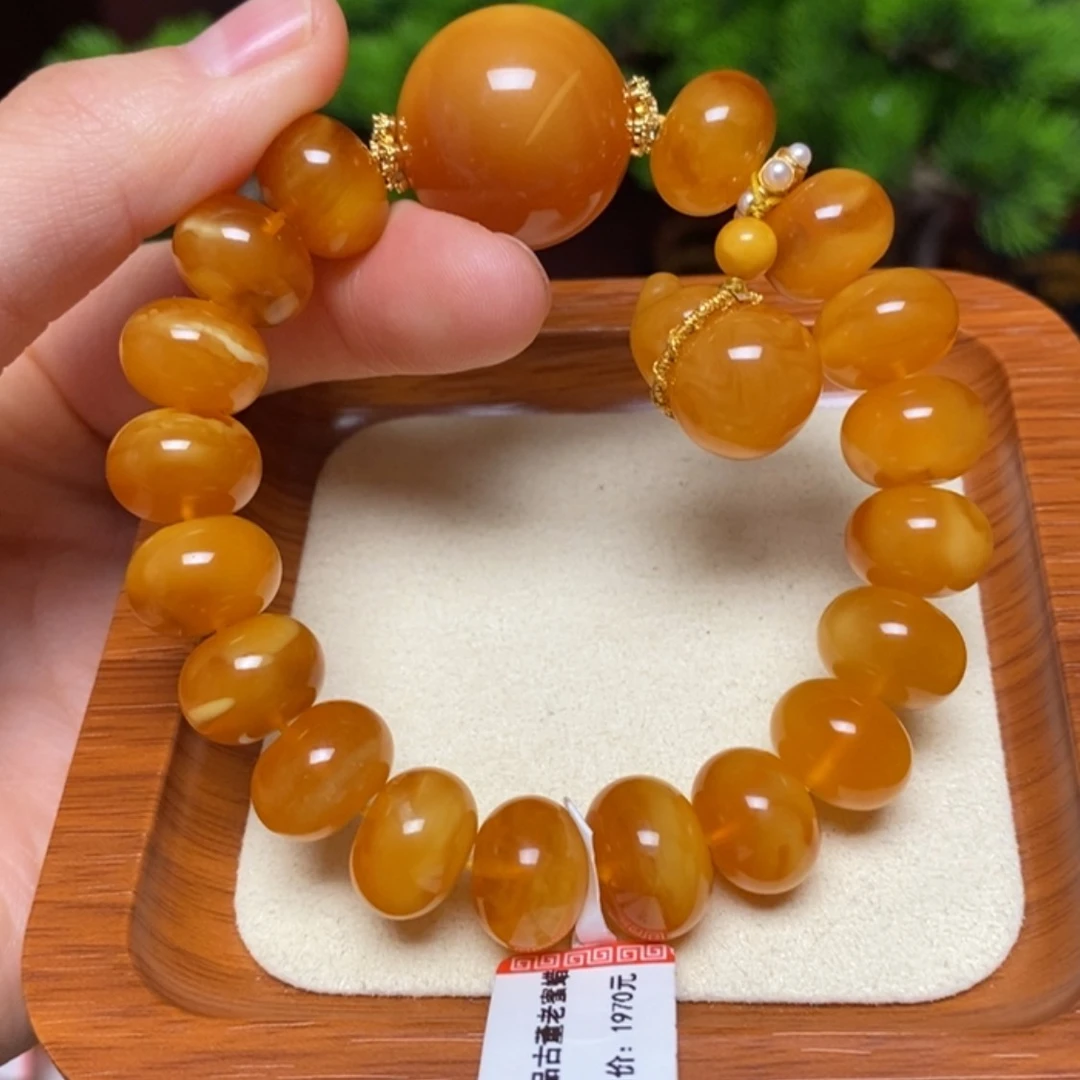 【闪购商品】手链蜜蜡未镶嵌手串