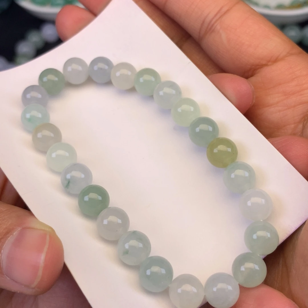 翡翠未镶嵌颈饰天然缅甸翡翠Ａ货卡8