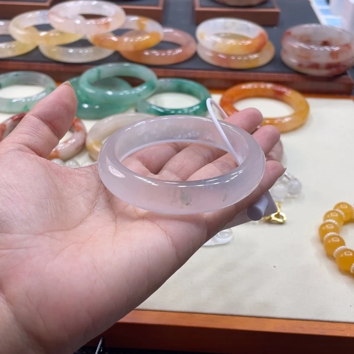 纯铜硅胶58纯天然手镯
