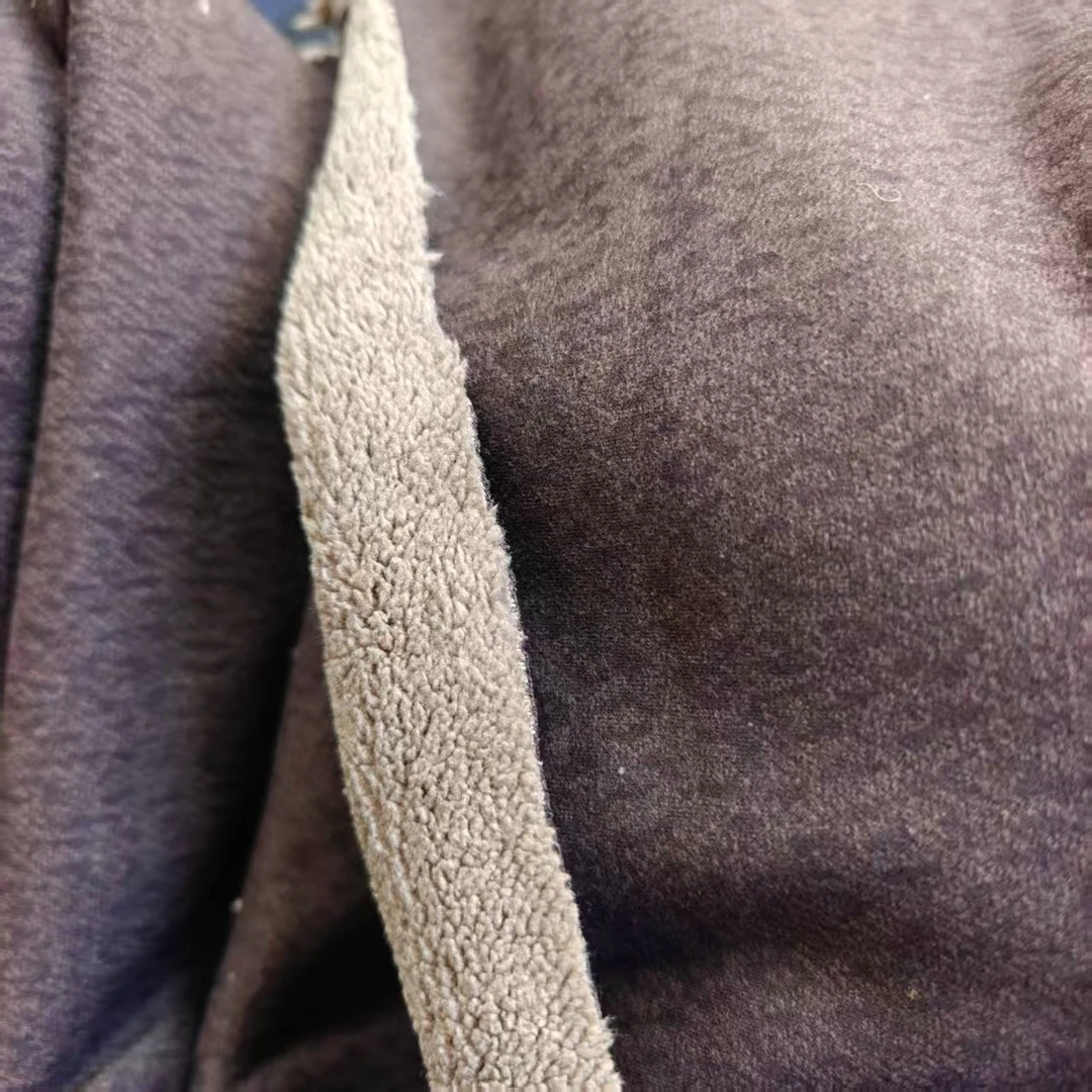 咖色蚕丝羊绒豹纹羊驼绒布料