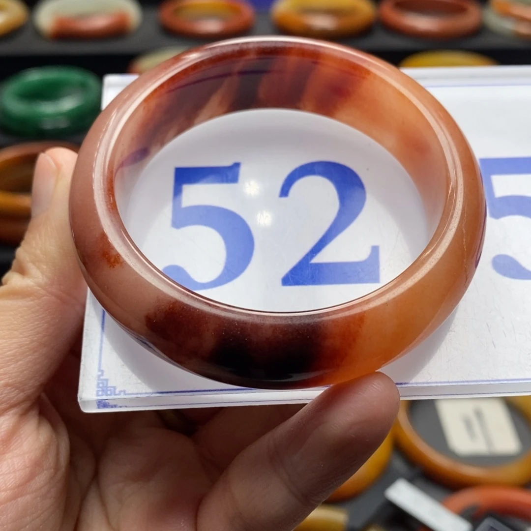 石英质玉（黄龙玉）手镯未镶嵌