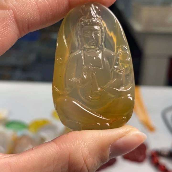 玛瑙/玉髓吊坠(不含链)未镶嵌