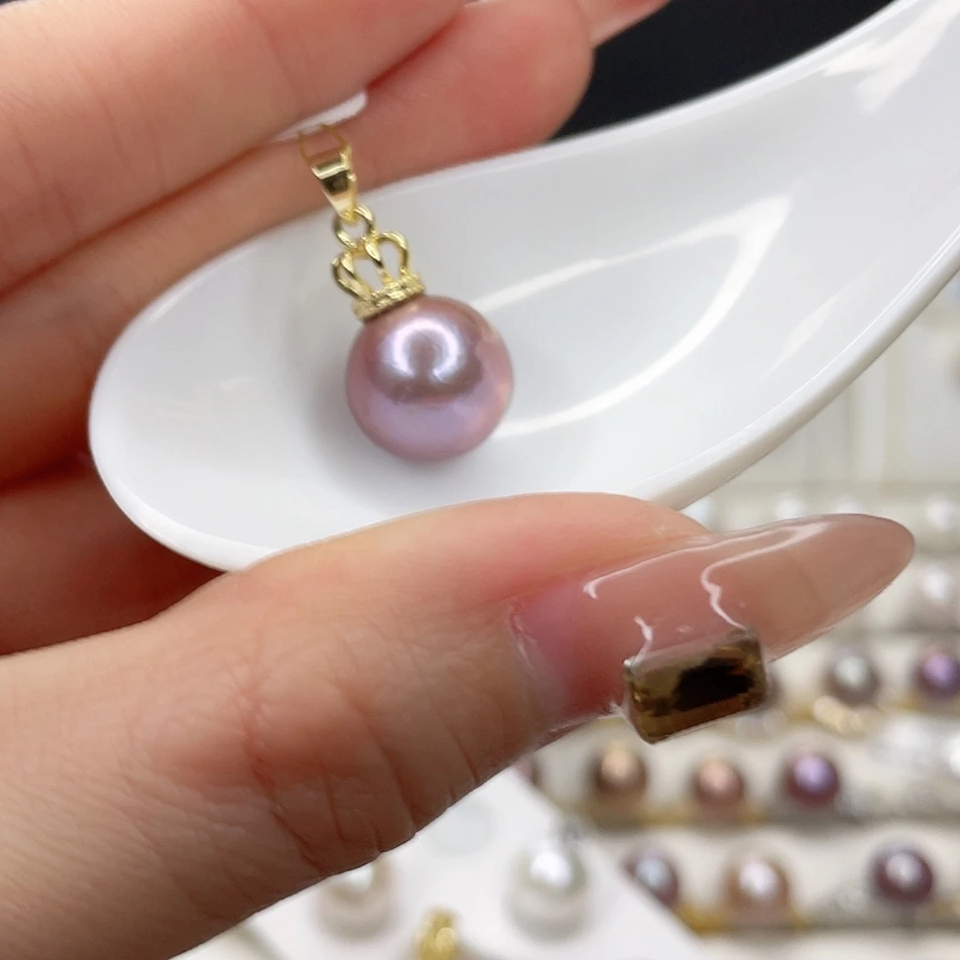 淡水珍珠吊坠(赠链)合金