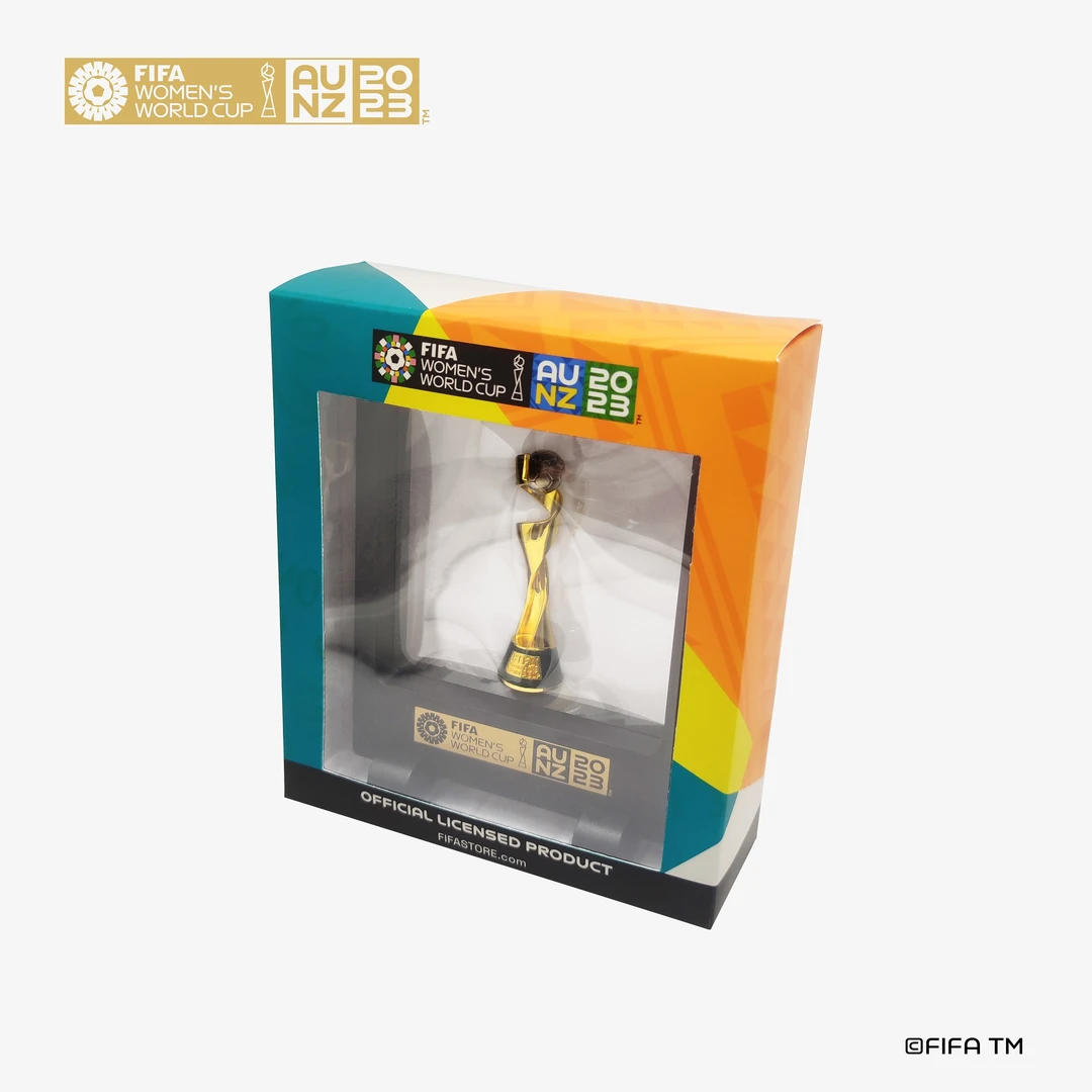 2023女足世界杯70mm奖杯摆件+悬浮框