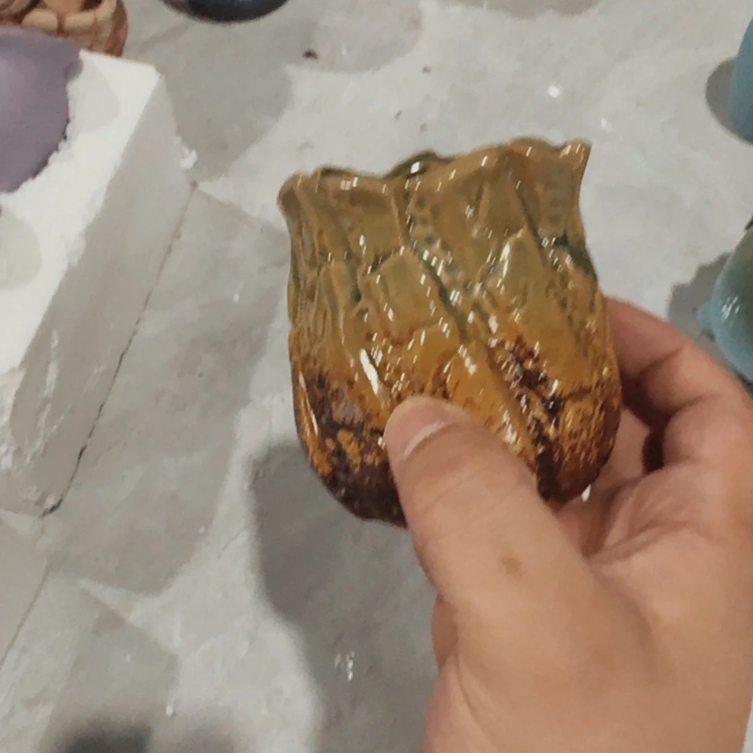 紫砂花盆粗陶盆醋