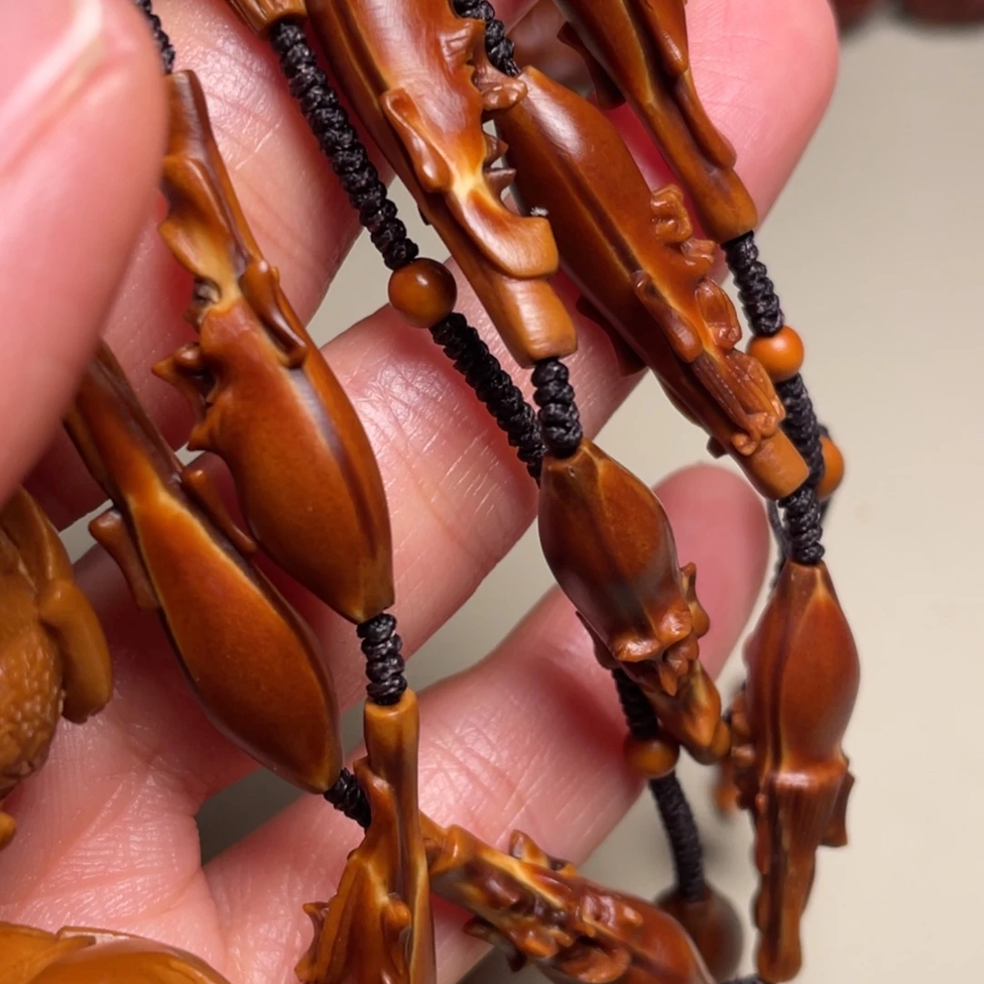 人***脉橄榄核手串/手链橄榄核