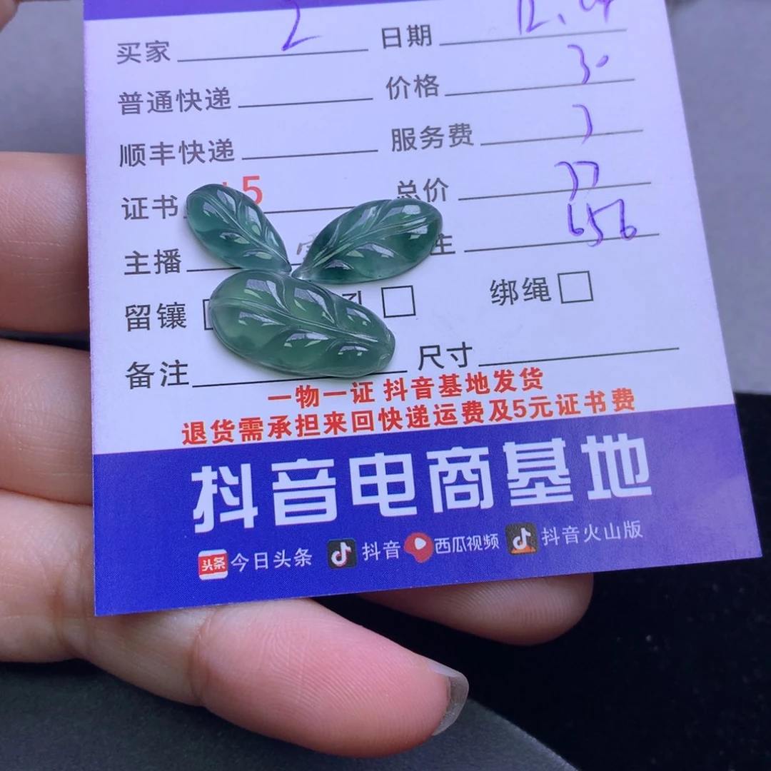 颈饰未镶嵌翡翠z****生