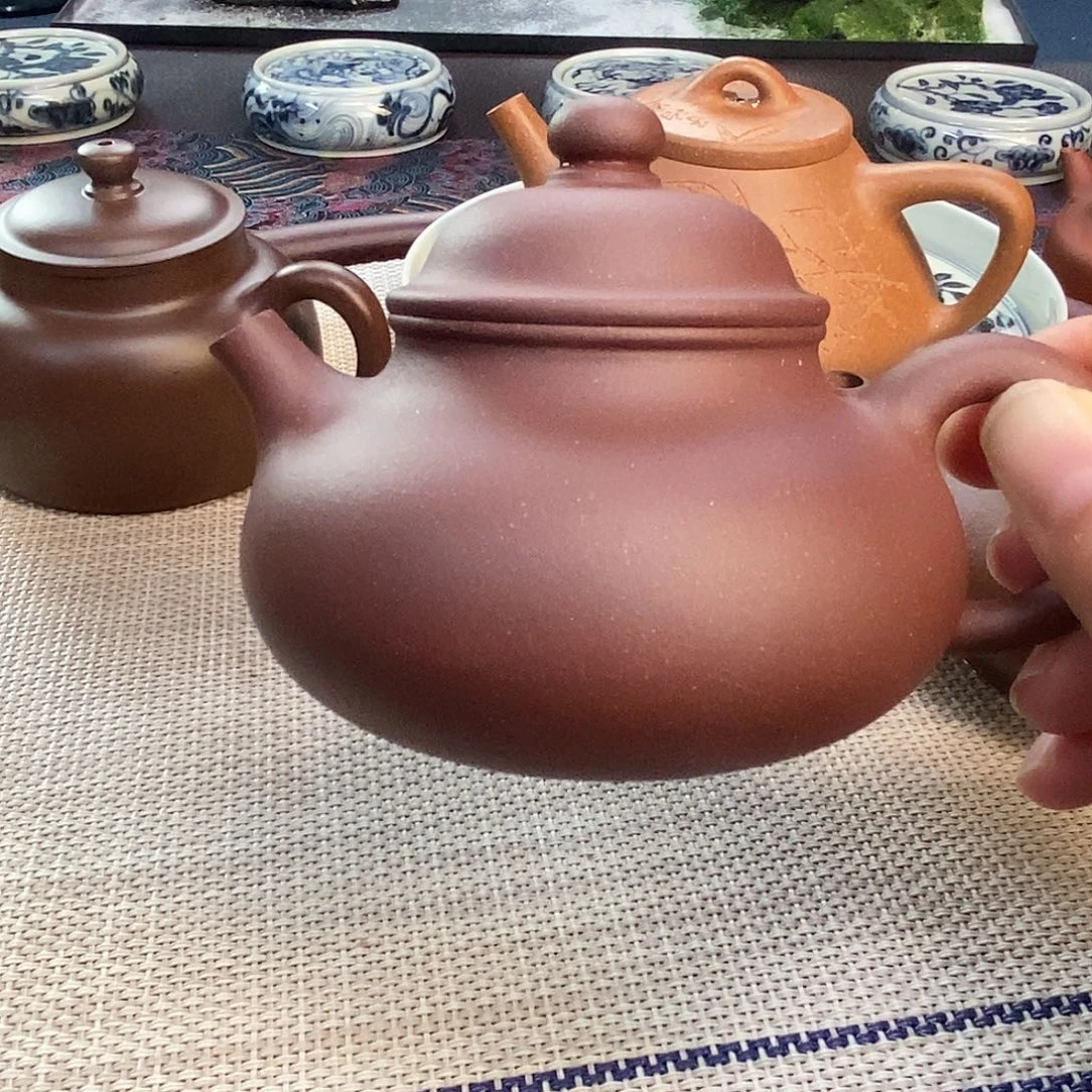 茶壶紫砂紫泥123456