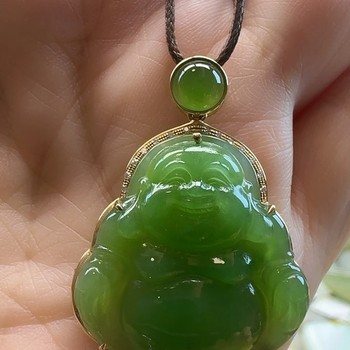 和田玉（碧玉）未镶嵌颈饰