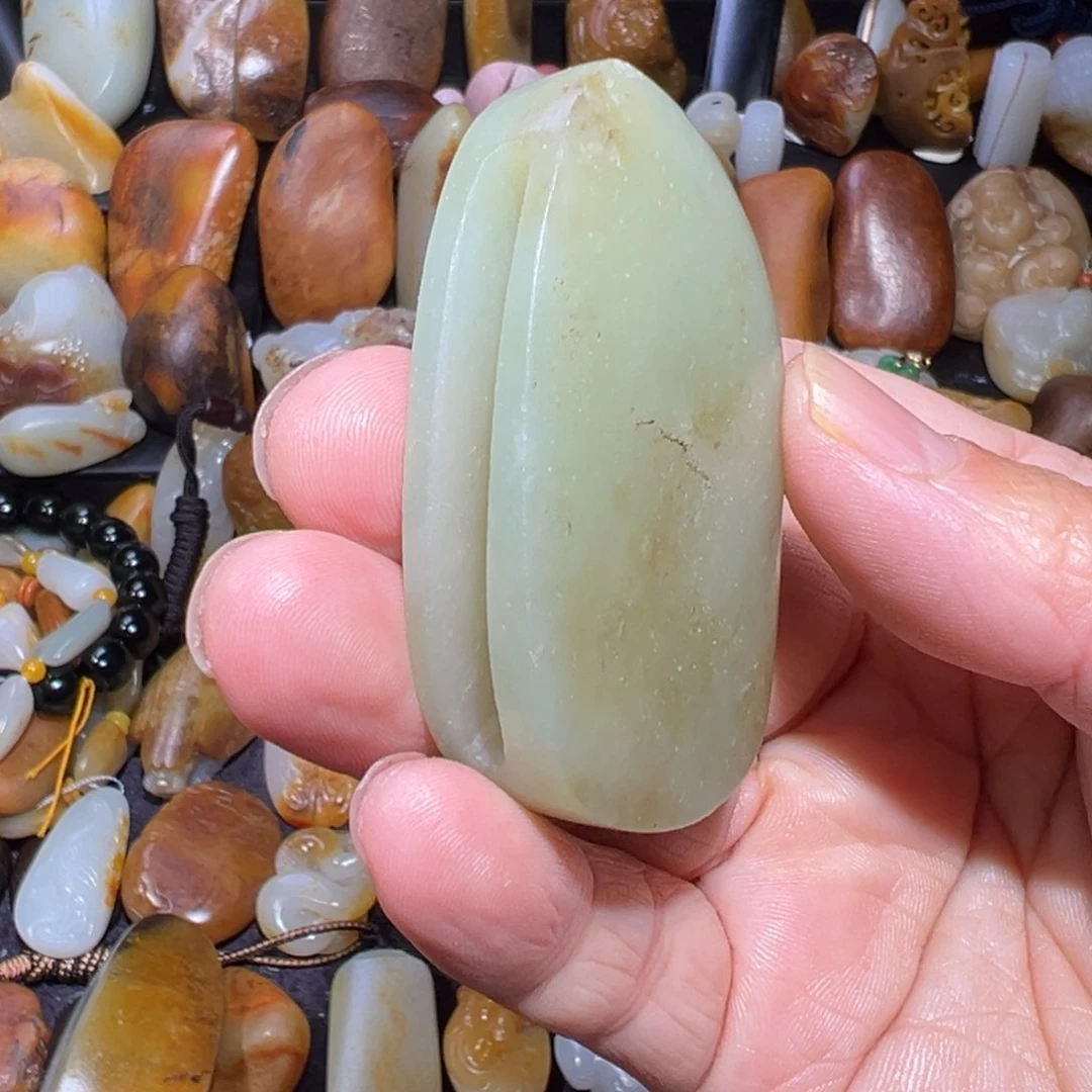 和田玉吊坠(不含链)未镶嵌