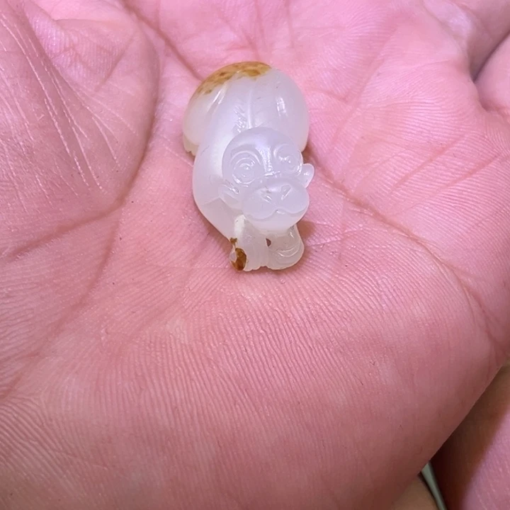 和田玉未镶嵌吊坠(不含链)