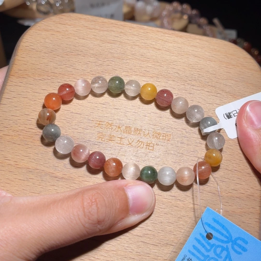 未镶嵌手串水晶64号多样性发货一O 7+