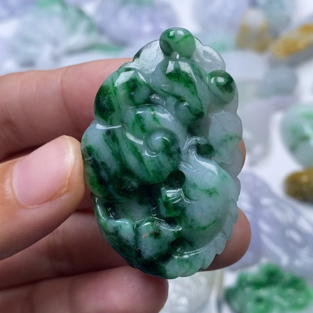 颈饰未镶嵌翡翠翡翠
