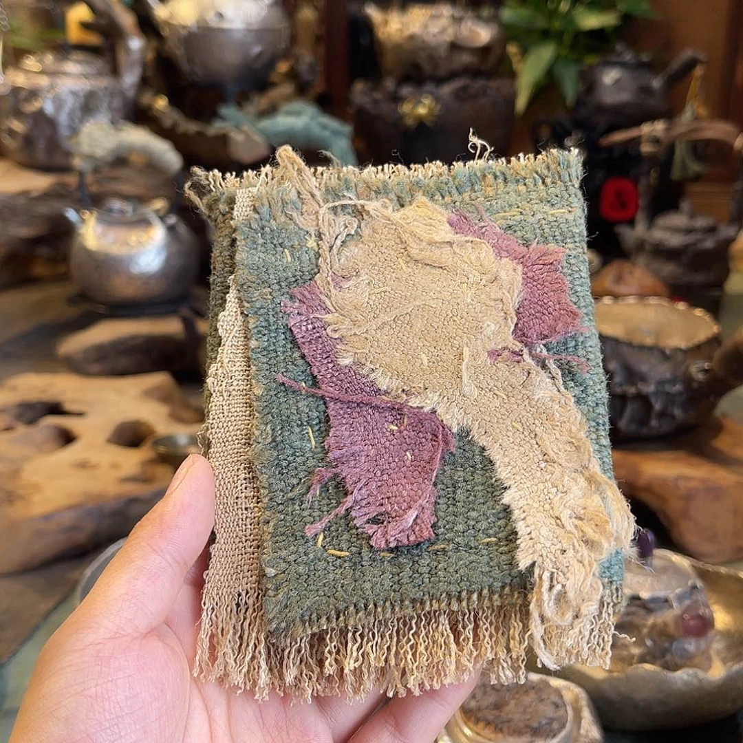 紫砂手工制作 蚕丝茶垫