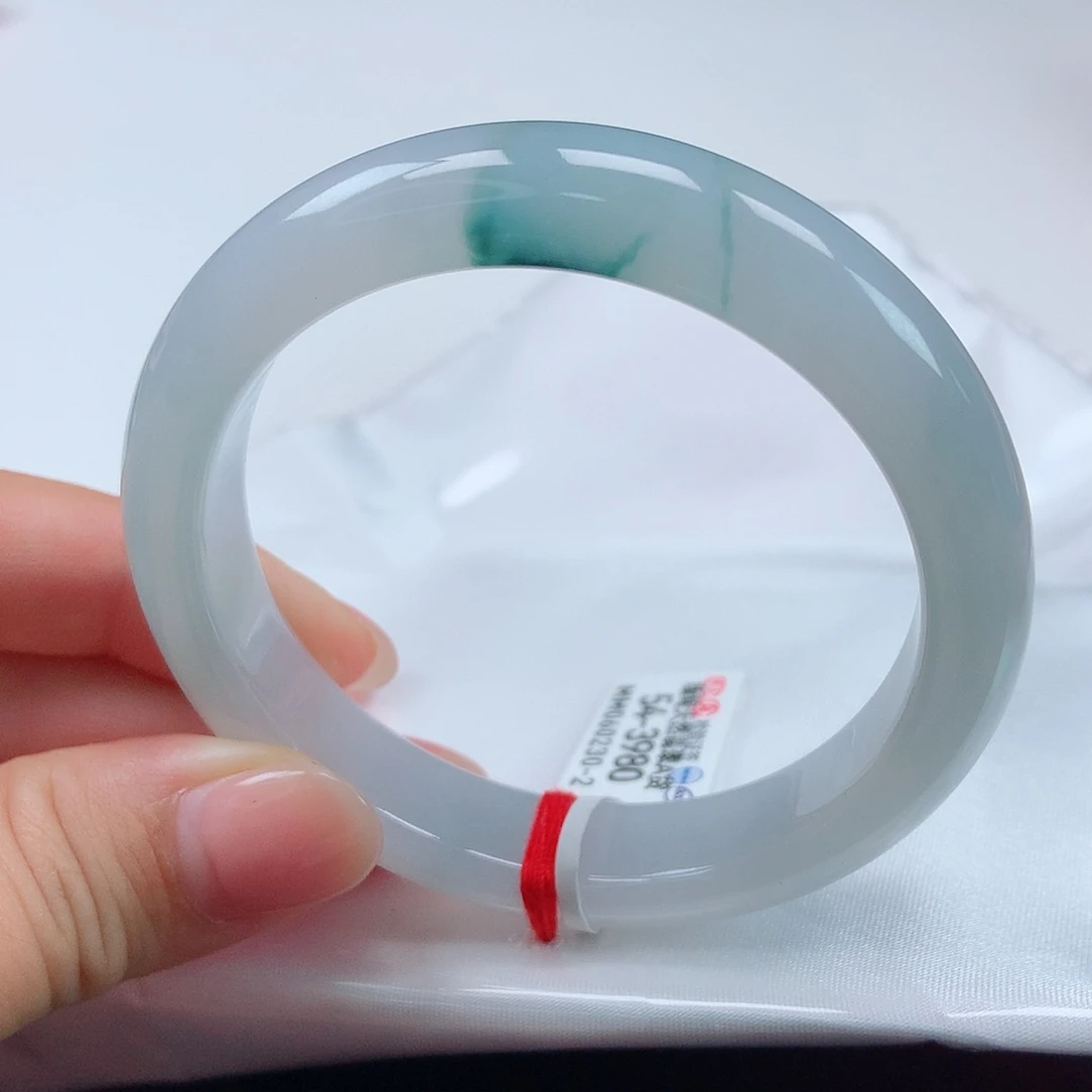 翡翠手镯未镶嵌54正圈