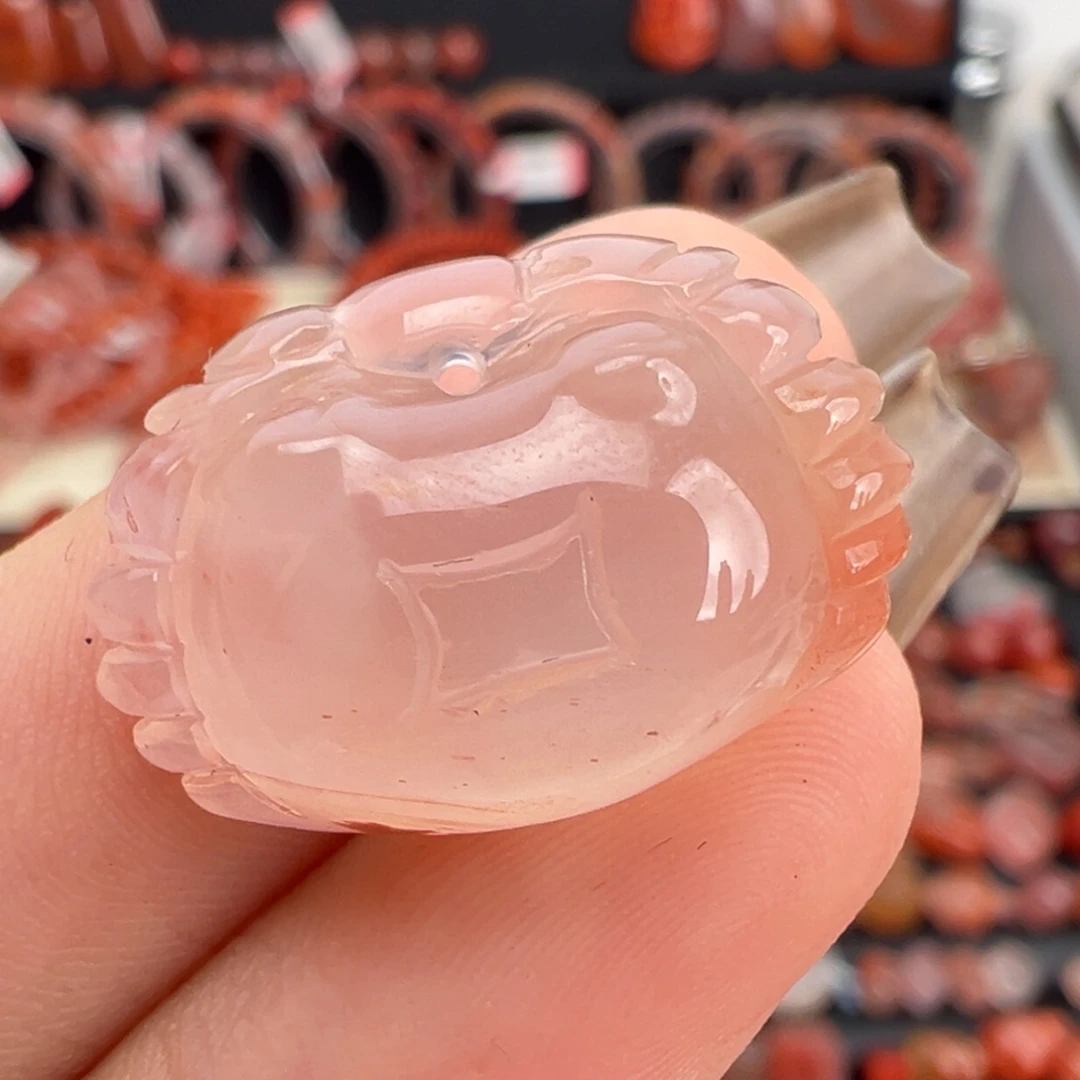 南红玛瑙未镶嵌颈饰