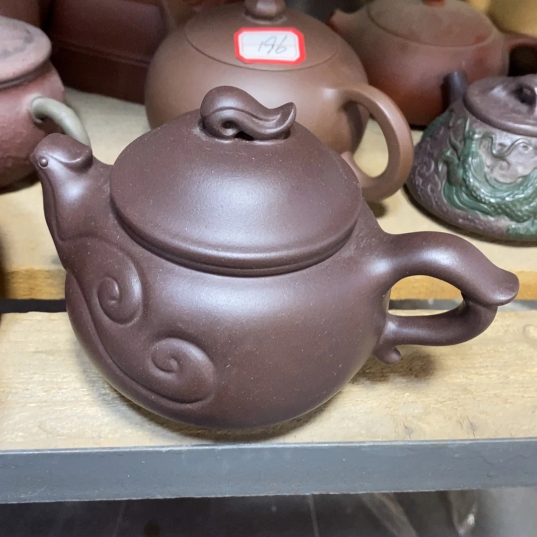 茶壶紫泥原矿手工200
