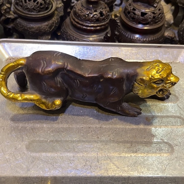 黄铜摆件，文房工艺品摆件