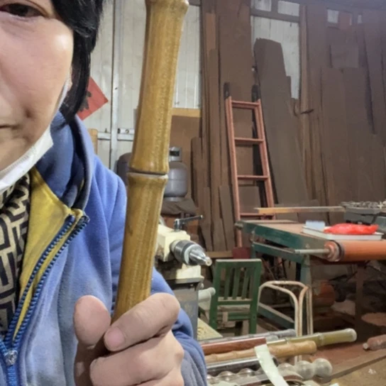 忽**间绿檀竹节69x2.4