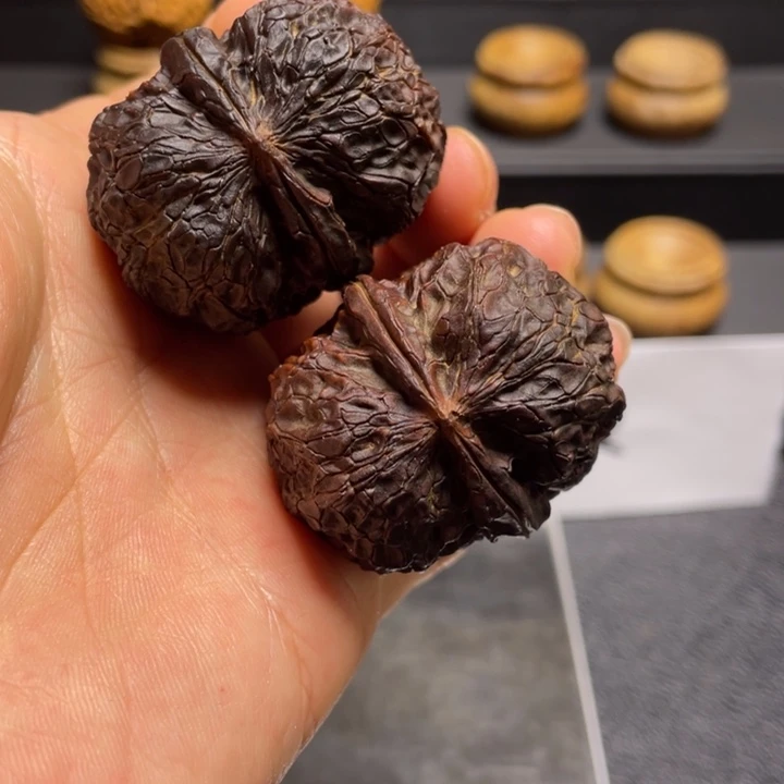 吊坠文玩核桃F七彩方块41.8