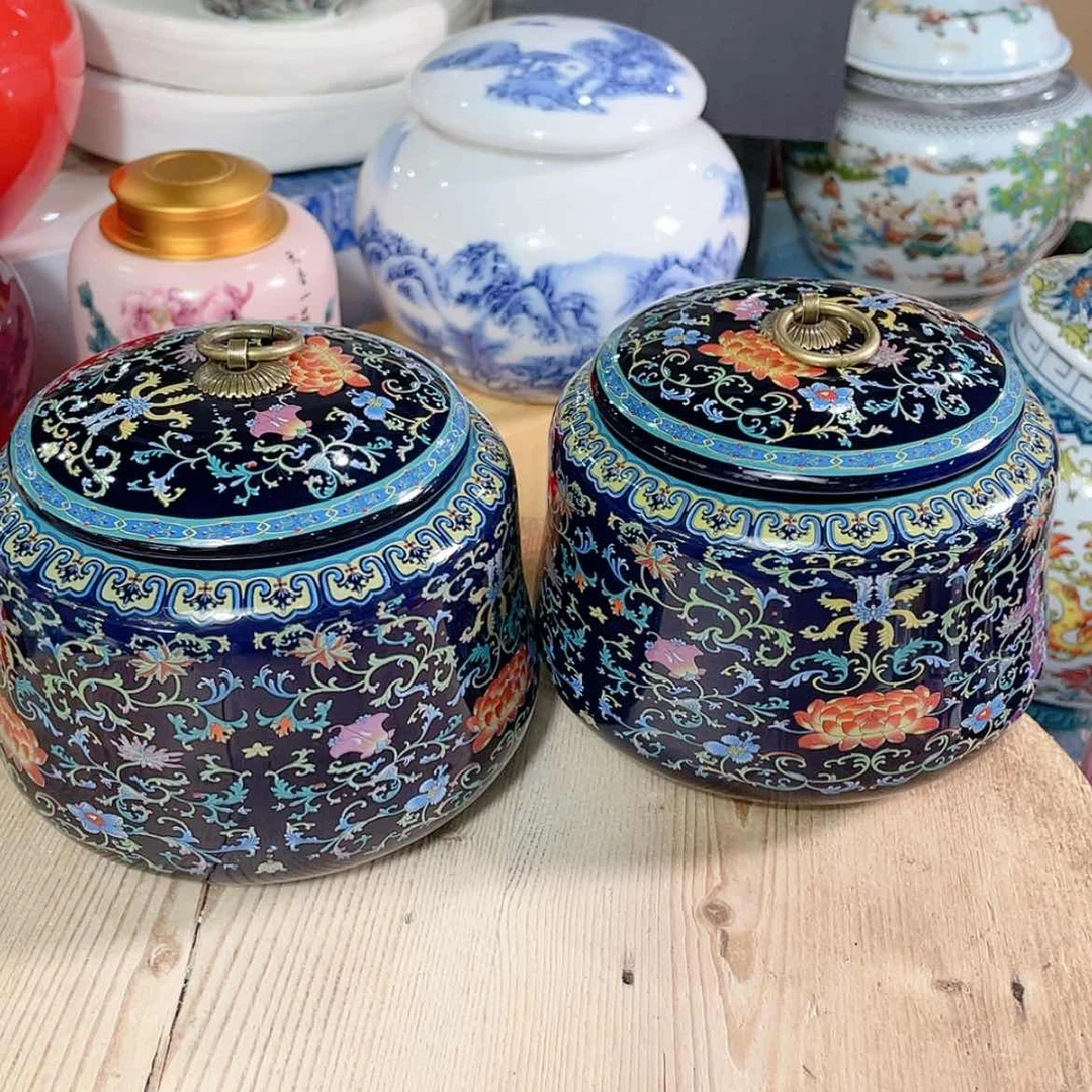 【闪购商品】罐陶瓷茶叶罐密封罐