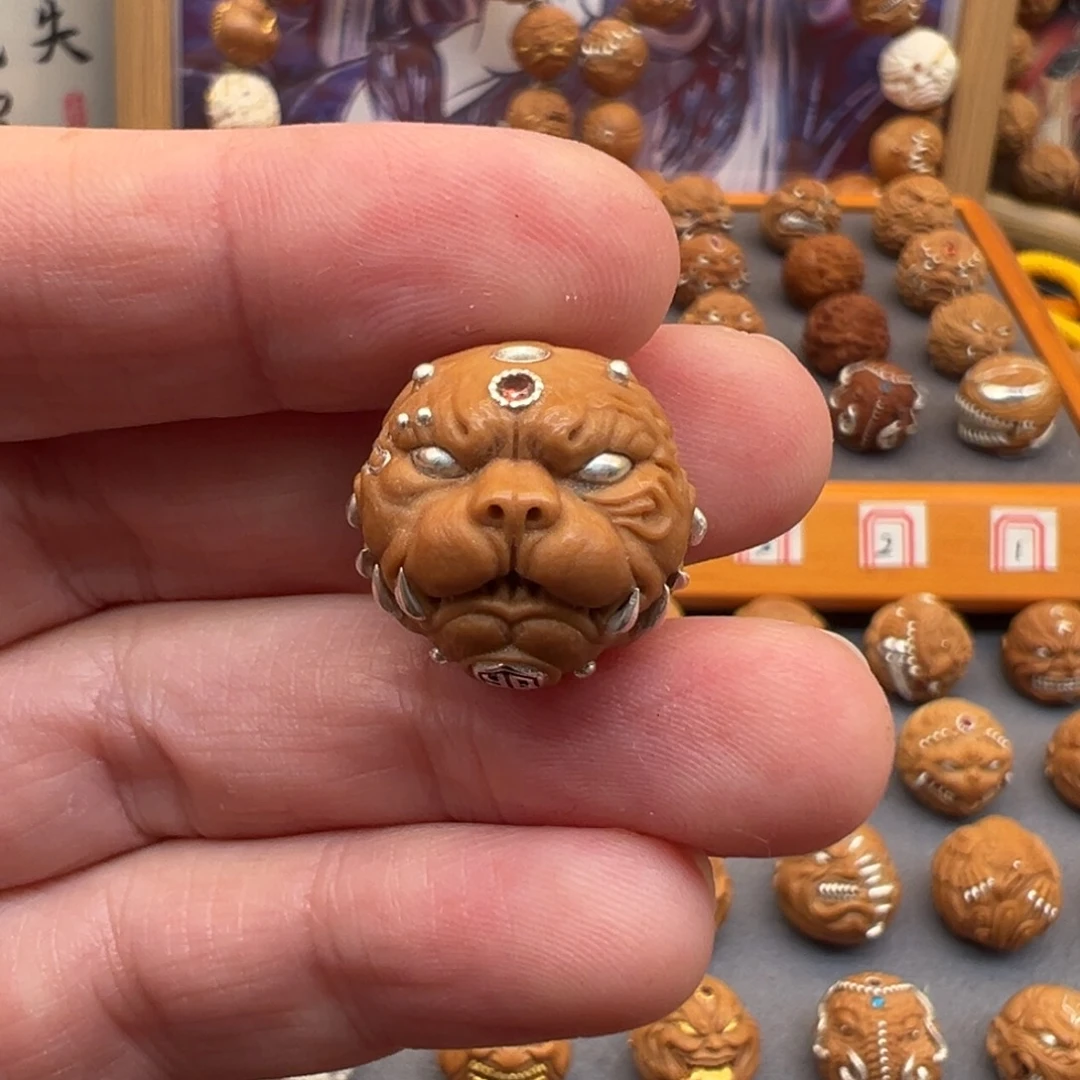 吊坠猴头核桃狗王