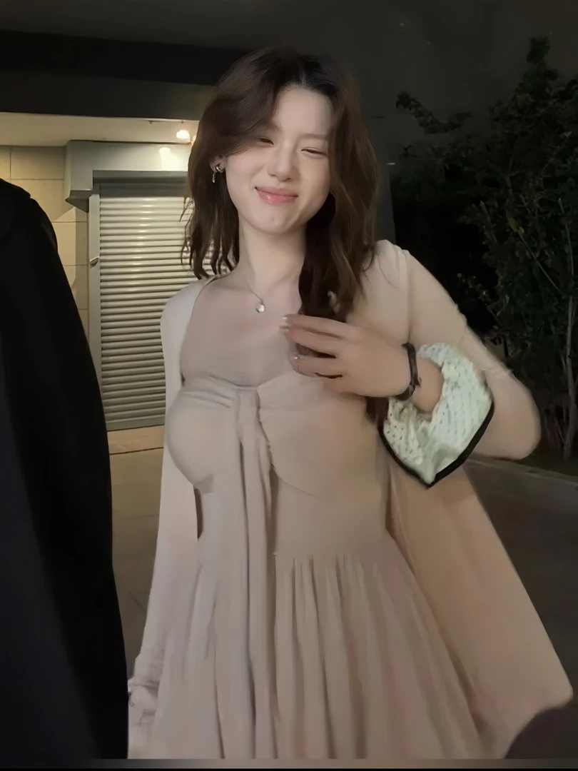 慵懒宽松粉色长袖防晒开衫女2025夏季新款纯欲飘带抹胸上衣两件套