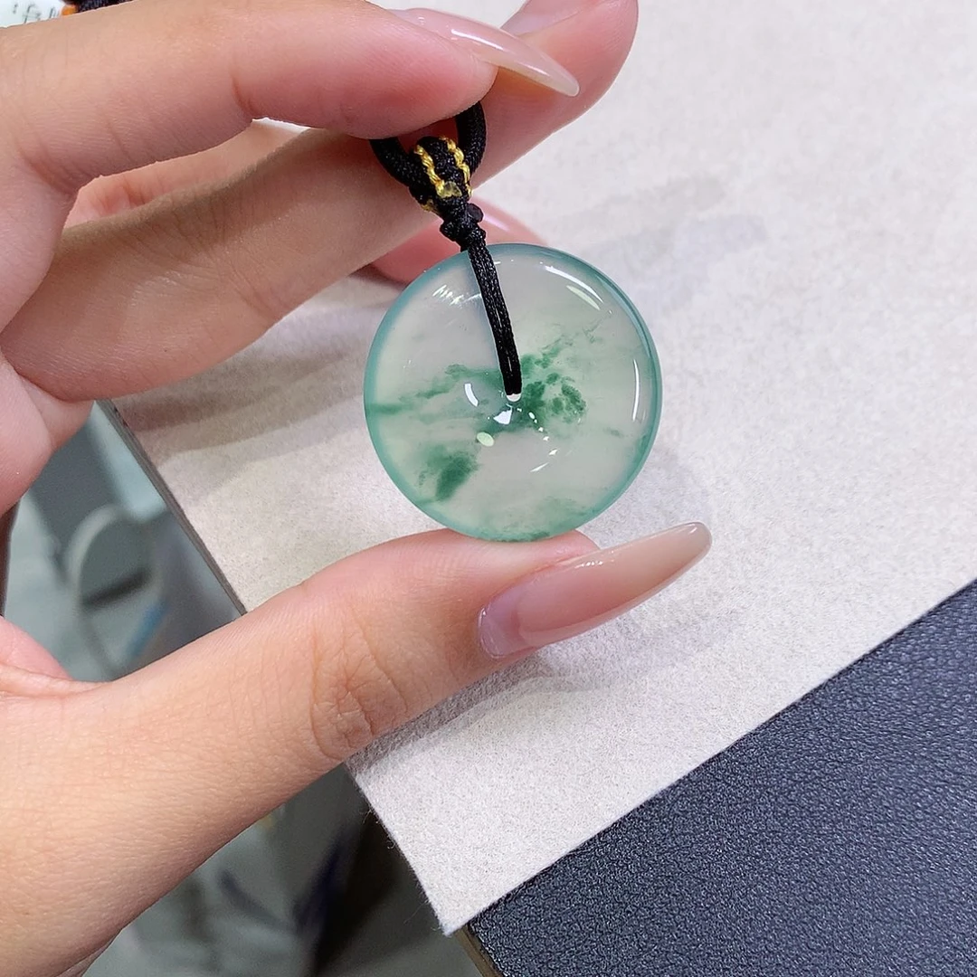 翡翠未镶嵌吊坠(不含链)27-6