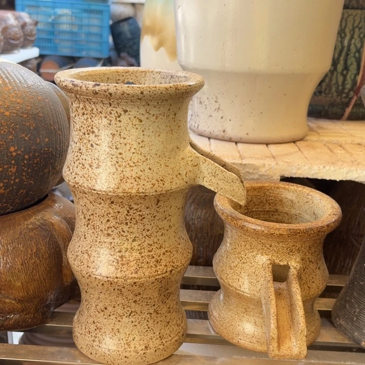 粗陶口径13/26，12/14进水口1.6厘米