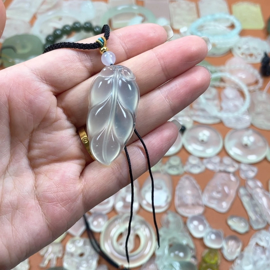 蛇纹石玉未镶嵌多样性随机发一