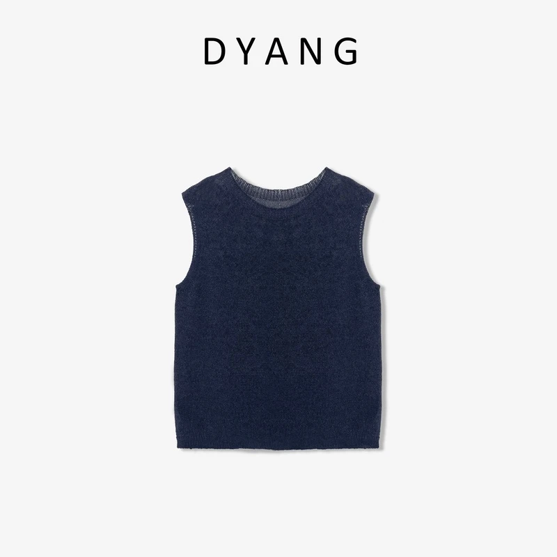 【DYANG】春夏女背心女装时尚休闲百搭简约无袖圆领YS022