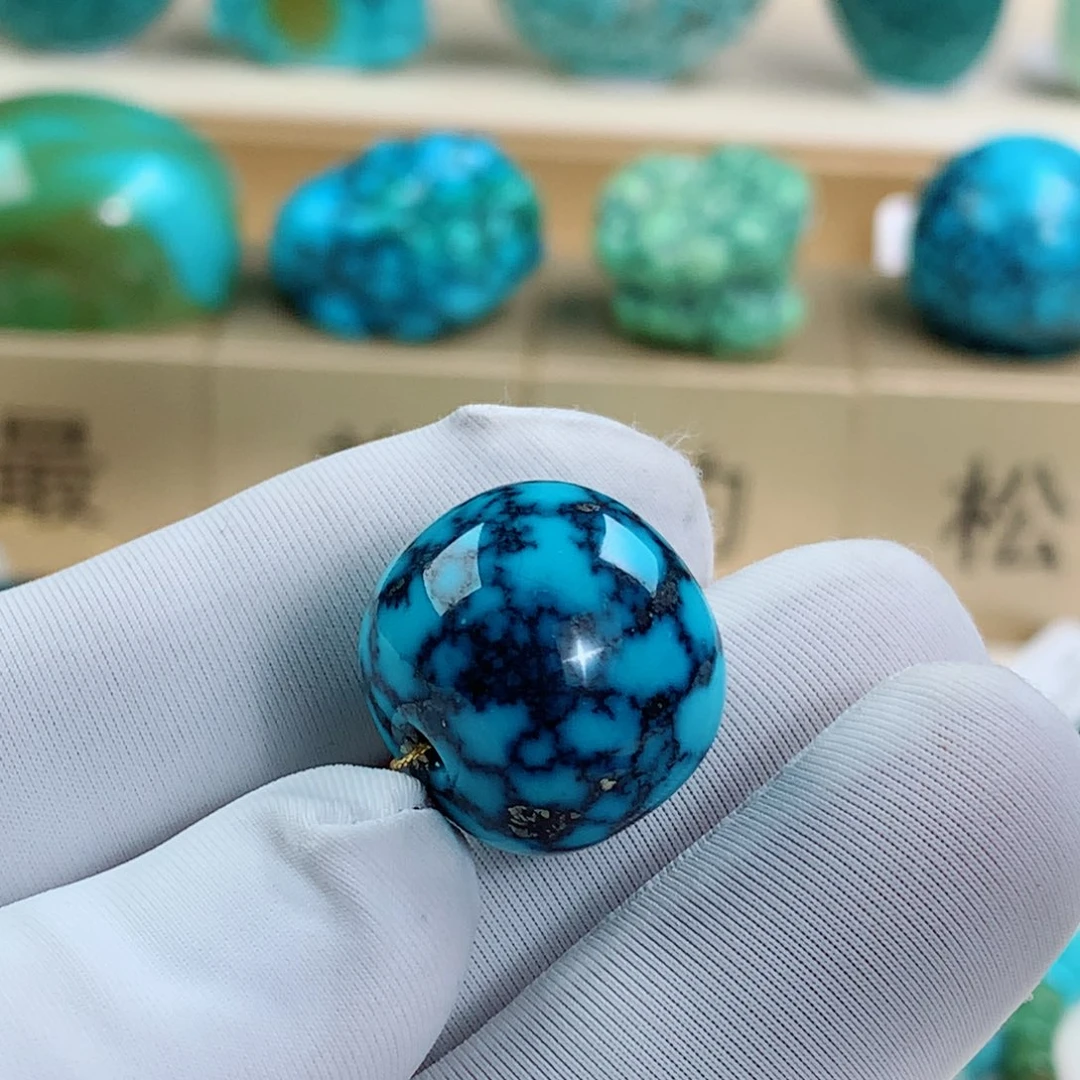 未镶嵌绿松石吊坠(不含链)精品乌兰花老型