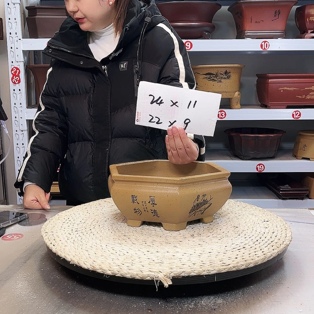 紫砂花盆紫砂花盆