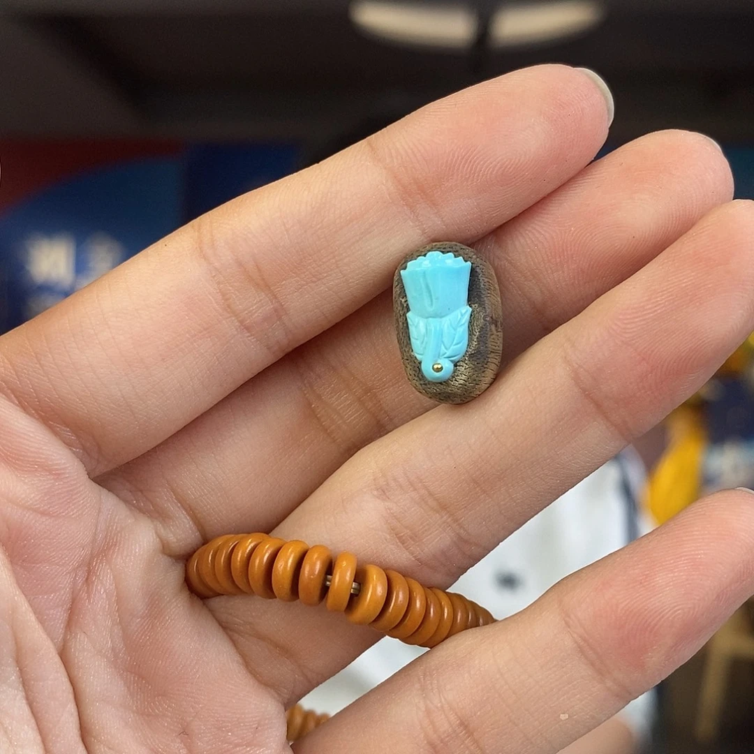 橄榄核吊坠原创设计