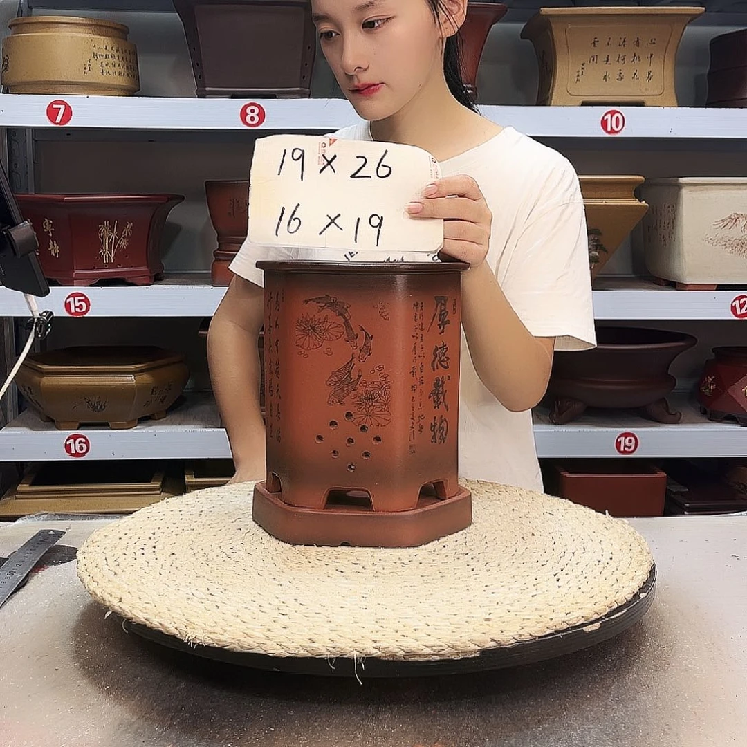 花盆紫砂紫砂花盆