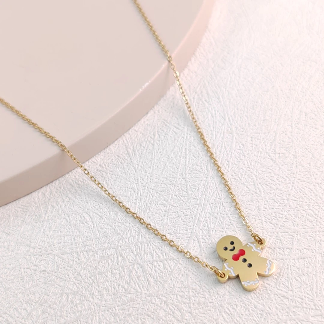 XUPING/旭平首饰 不锈钢项链 年终狂欢时尚圣诞款 GDJ T001064127