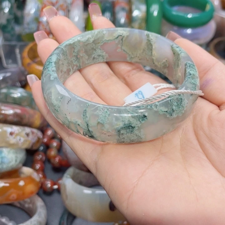 【闪购商品】玛瑙/玉髓手镯未镶嵌宝*62