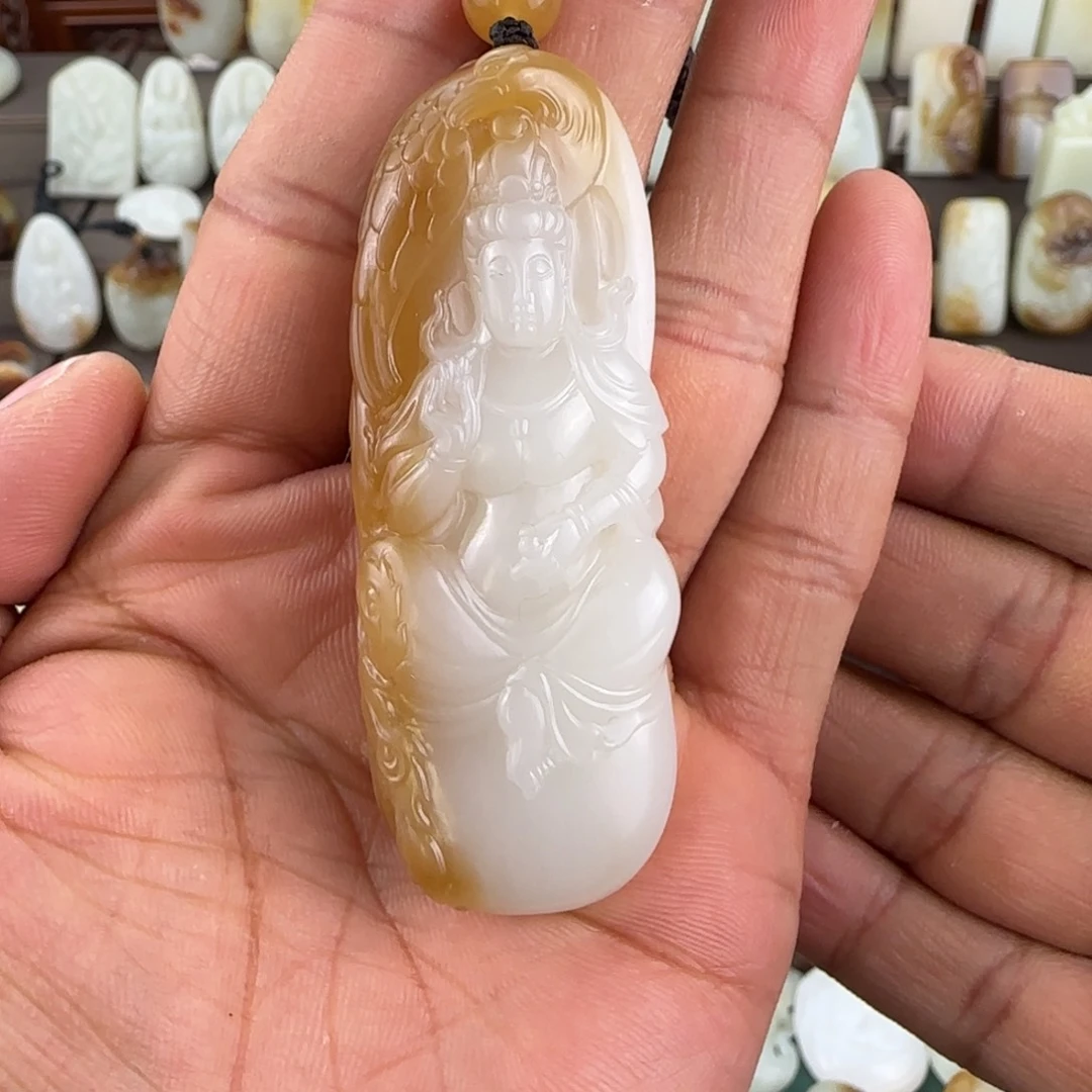 双***林和田玉（糖玉）未镶嵌颈饰