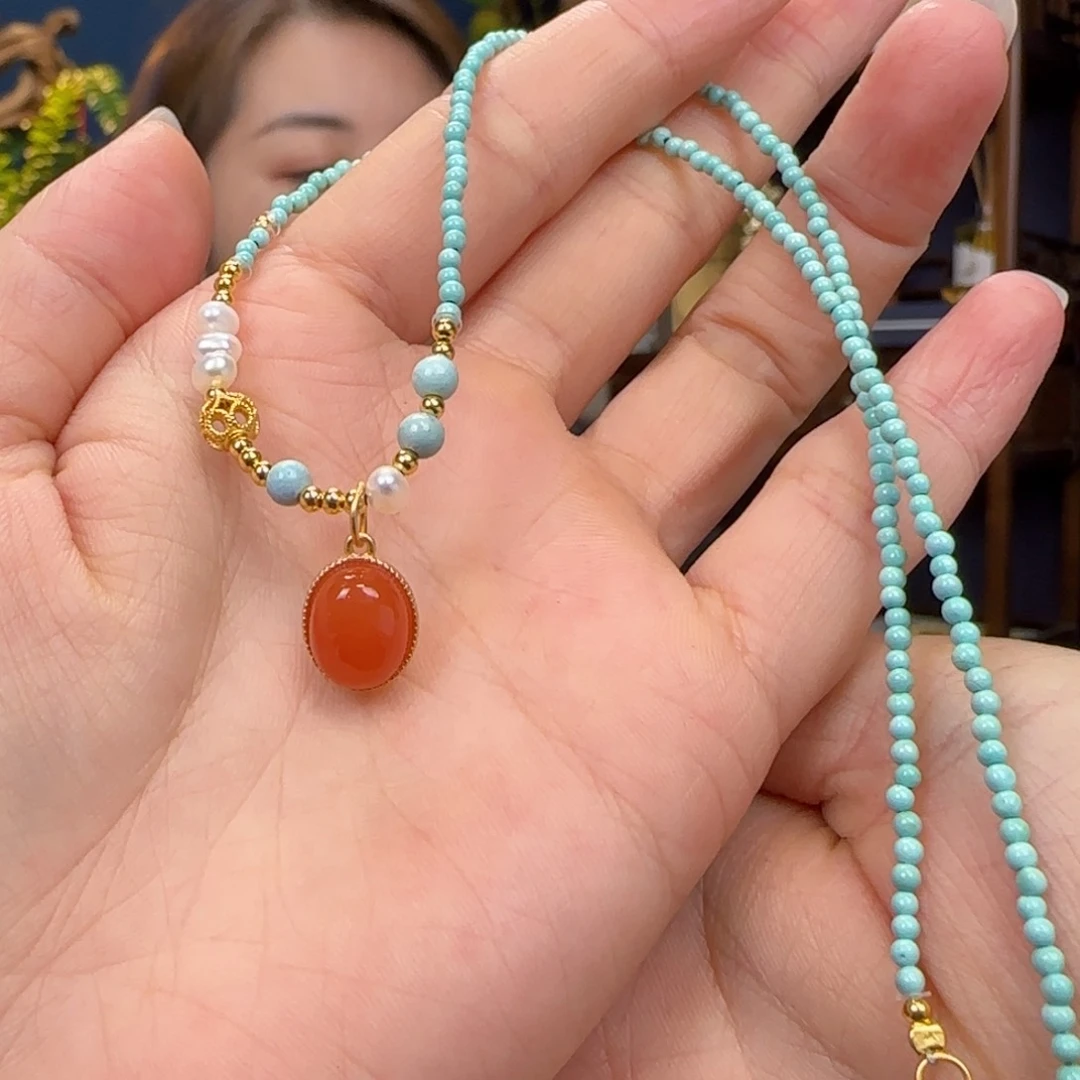 绿松石颈饰未镶嵌111111111111